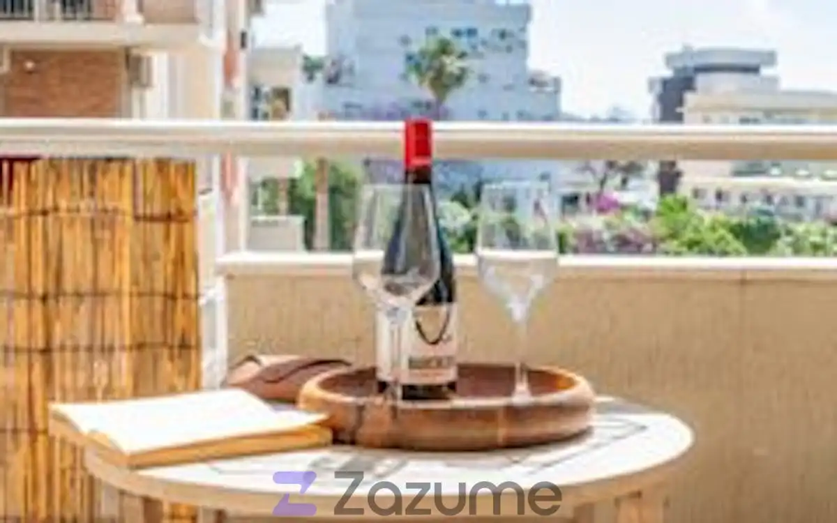 Balcony of Study for rent in Benalmádena  with Air Conditioner, Heating and Terrace