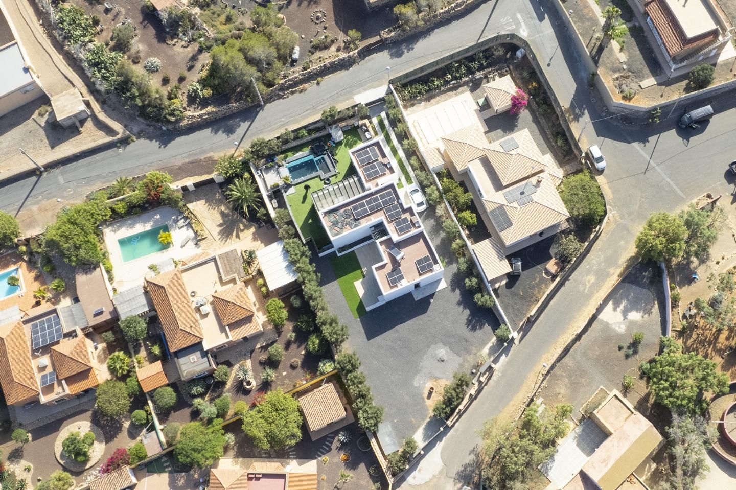 Vista exterior de Casa o xalet en venda en Antigua amb Aire condicionat i Piscina comunitària