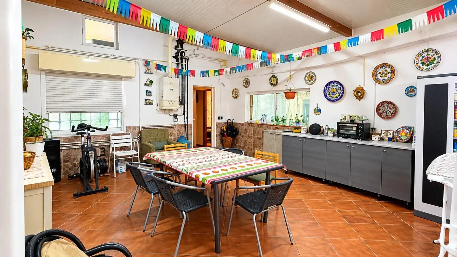 Cocina de Casa o chalet en venta en Sabadell con Aire acondicionado, Calefacción y Parquet