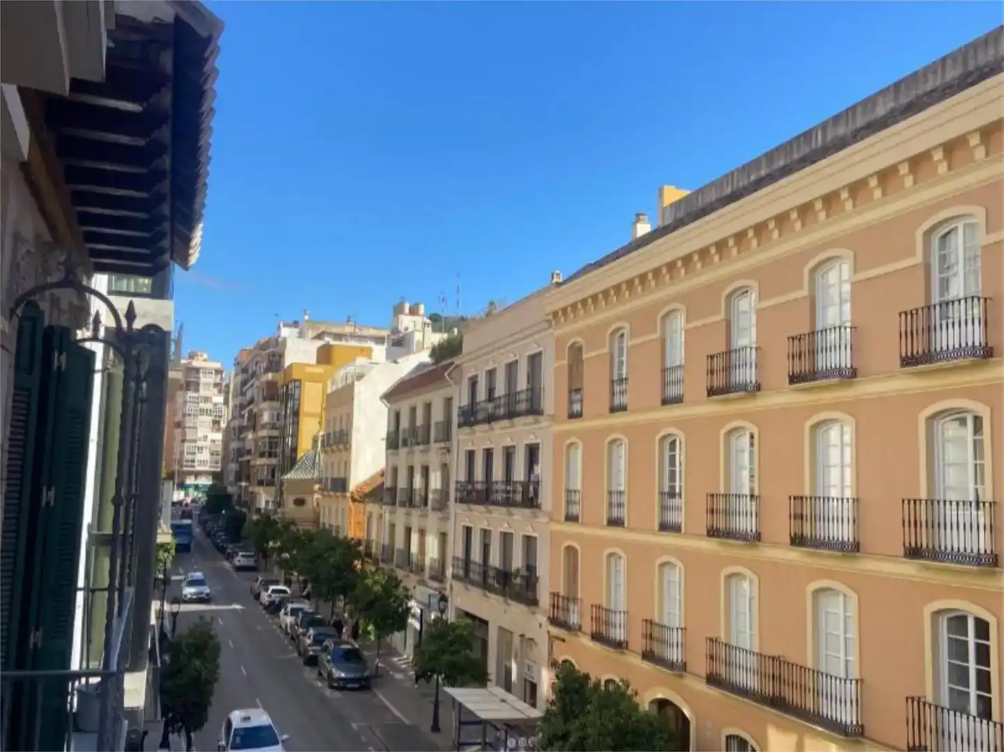 Vista exterior de Piso en venta en Málaga Capital con Balcón