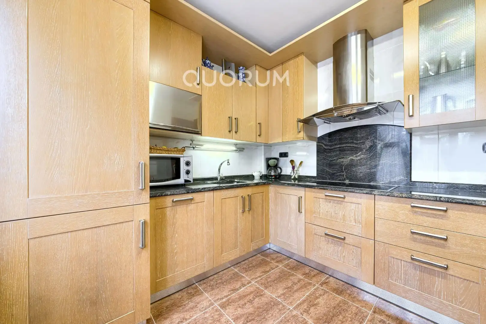 Cocina de Casa adosada en venta en Basauri  con Calefacción, Jardín privado y Terraza