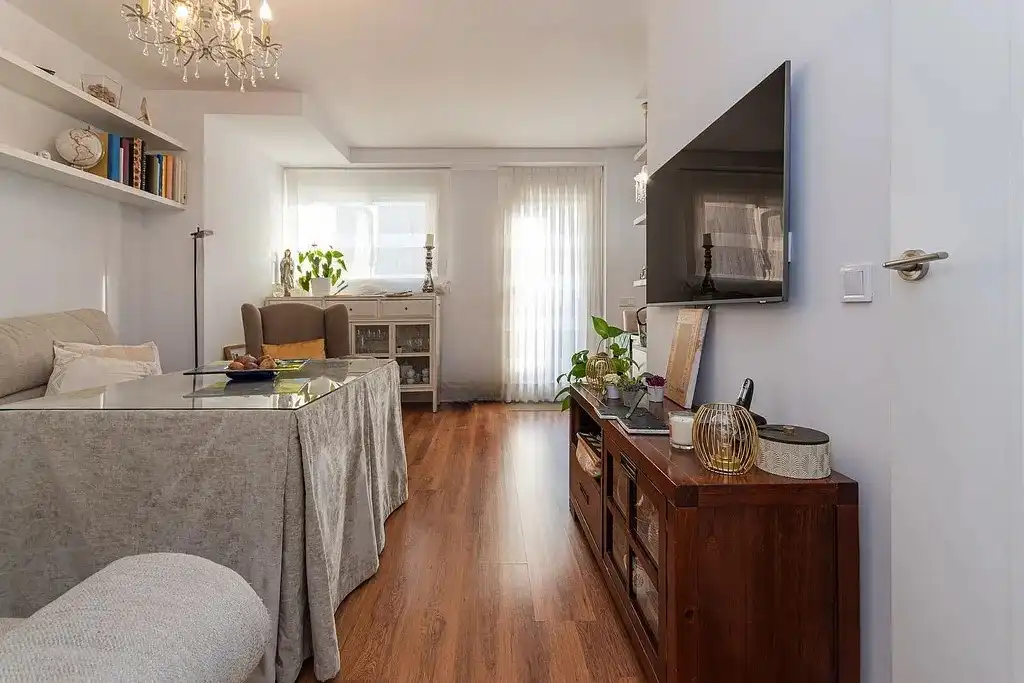 Sala de estar de Piso en venta en Málaga Capital con Terraza y Trastero