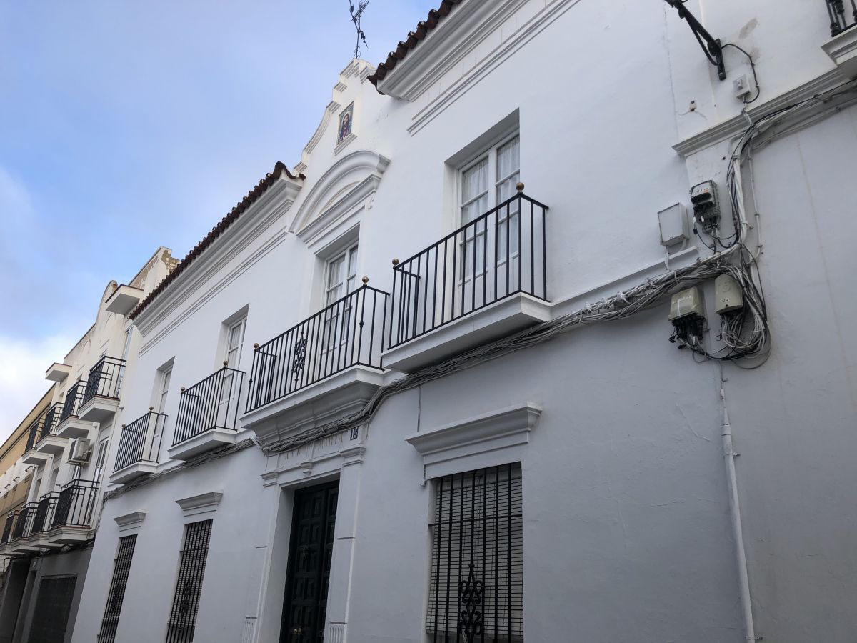 Exterior view of House or chalet for sale in Villafranca de los Barros  with Air Conditioner, Heating and Terrace