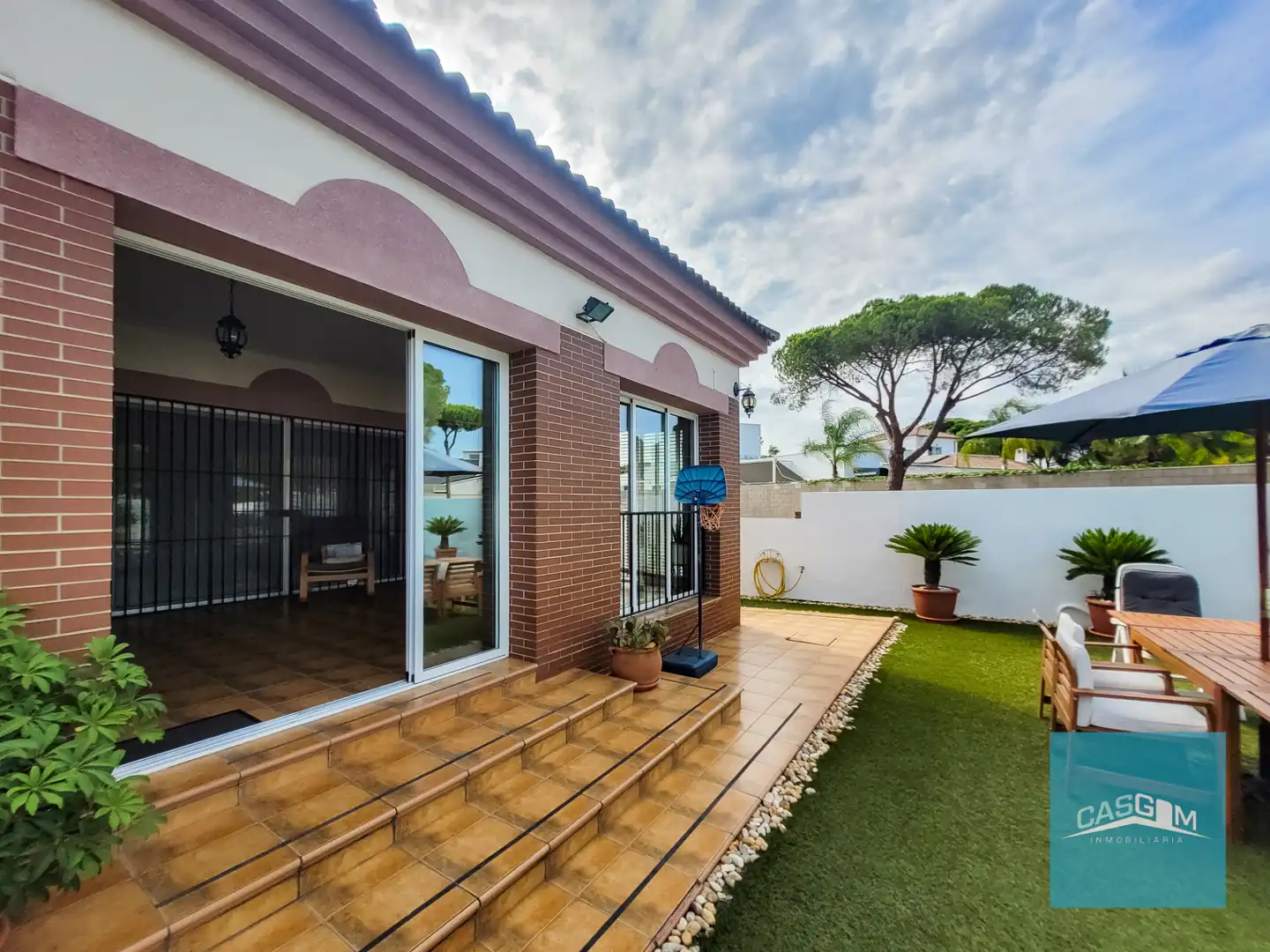 Terrace of Houses for sale in Aljaraque  with Air Conditioner, Heating and Private garden