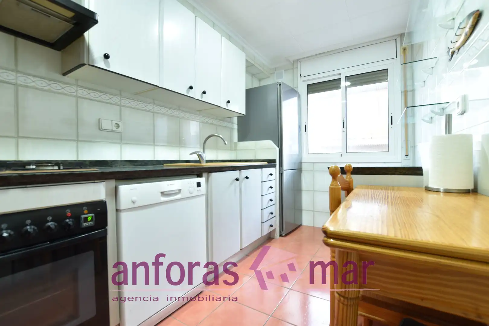 Küche von Wohnung zum Verkauf in La Canonja mit Klimaanlage, Heizung und Terrasse