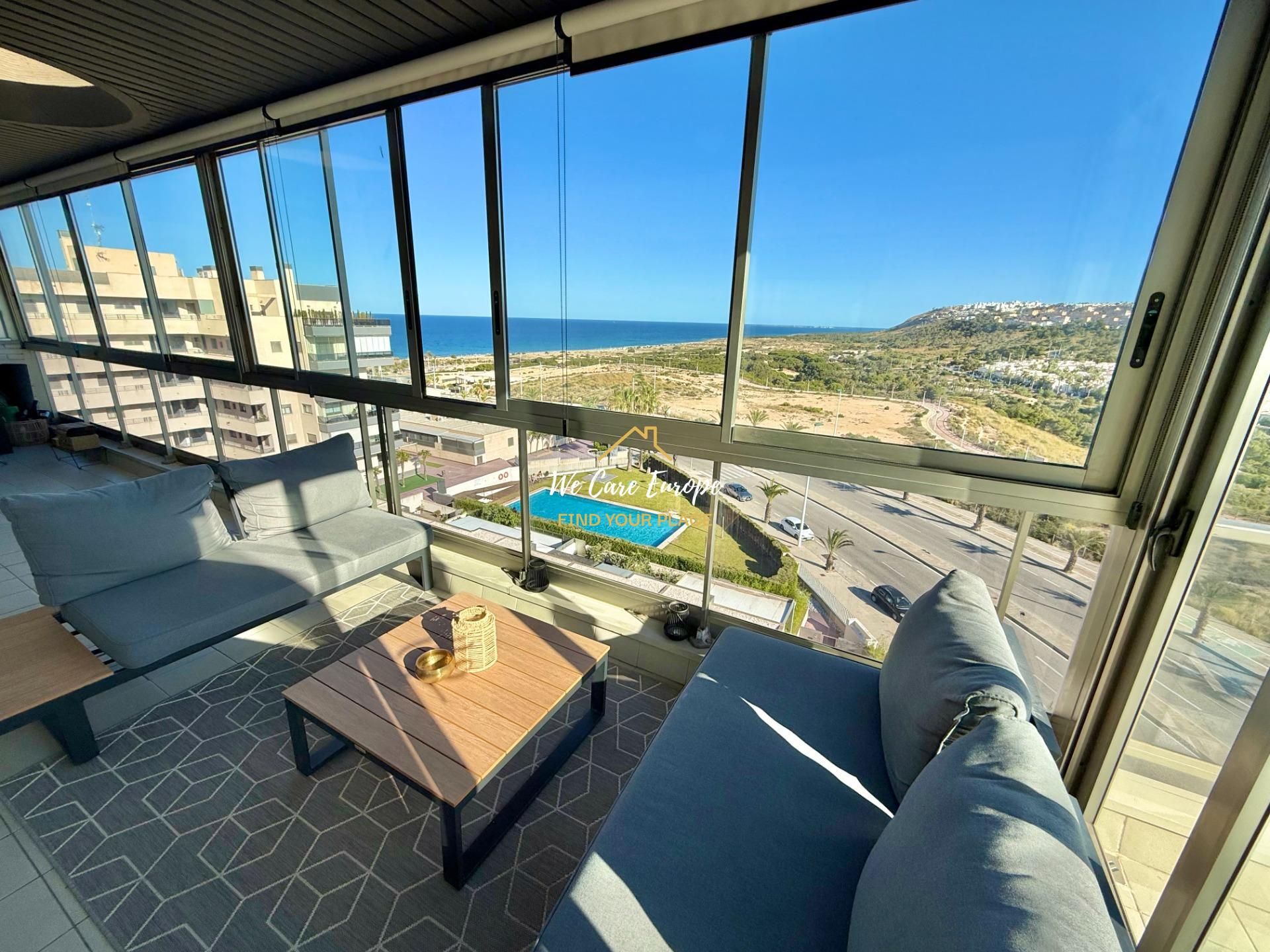 Terrace of Attic for sale in Elche / Elx  with Air Conditioner, Heating and Private garden