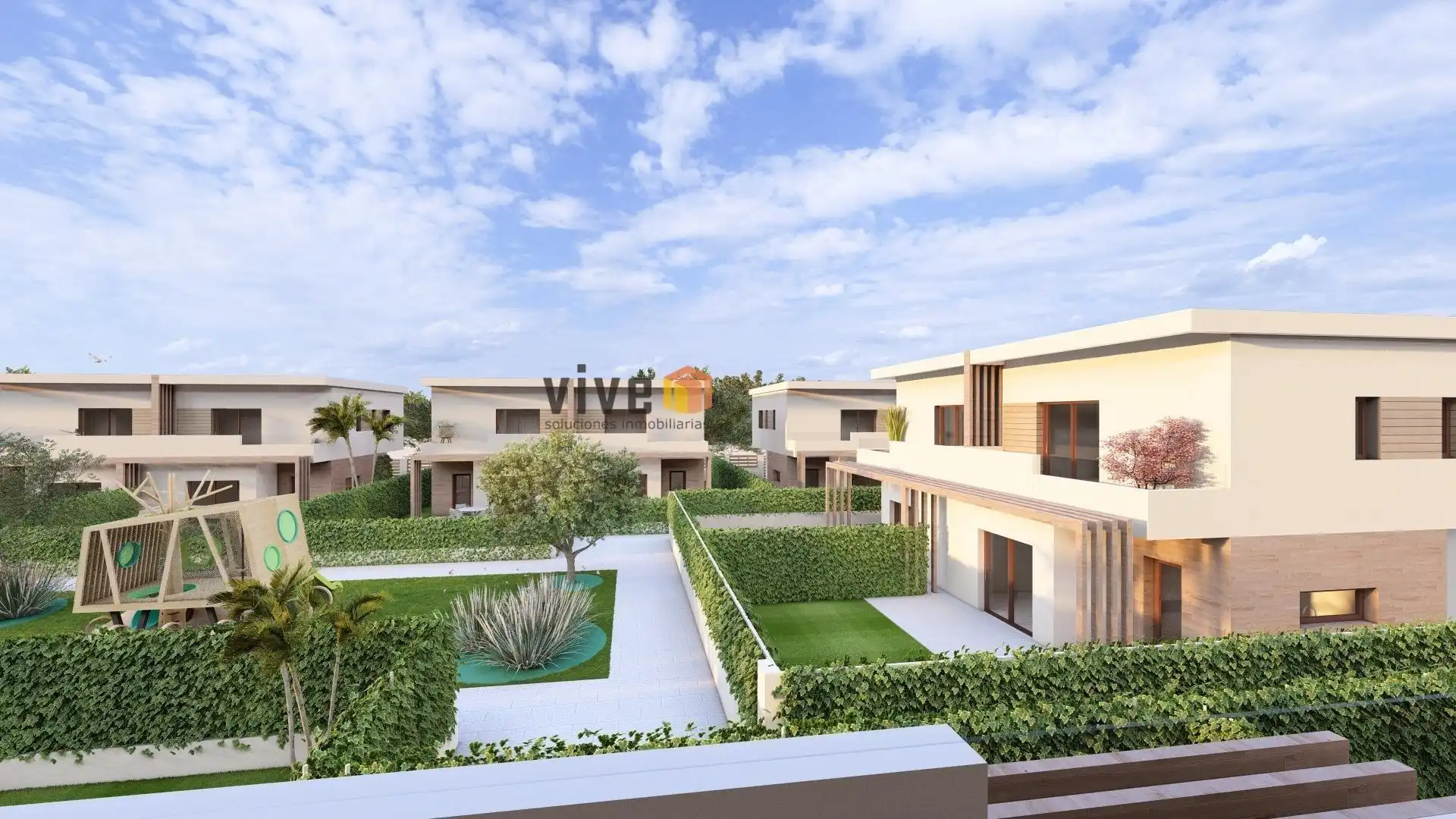 Terrassa de Casa adosada en venda en Mairena del Aljarafe amb Jardí privat, Terrassa i Piscina comunitària