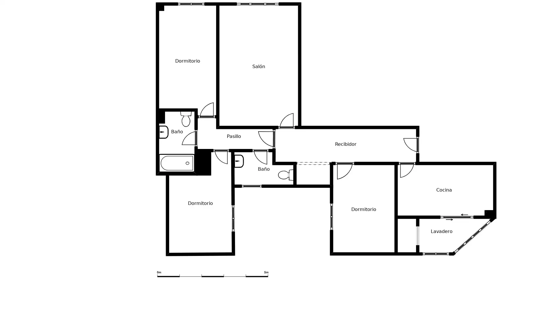 Wohnung zum Verkauf in Bembibre mit Heizung und Balkon