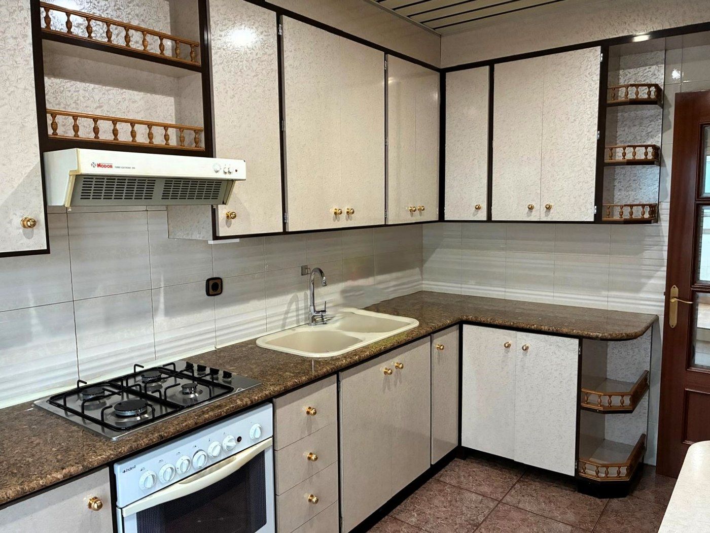 Kitchen of Single-family semi-detached for sale in Santa Margarida de Montbui  with Air Conditioner, Heating and Terrace