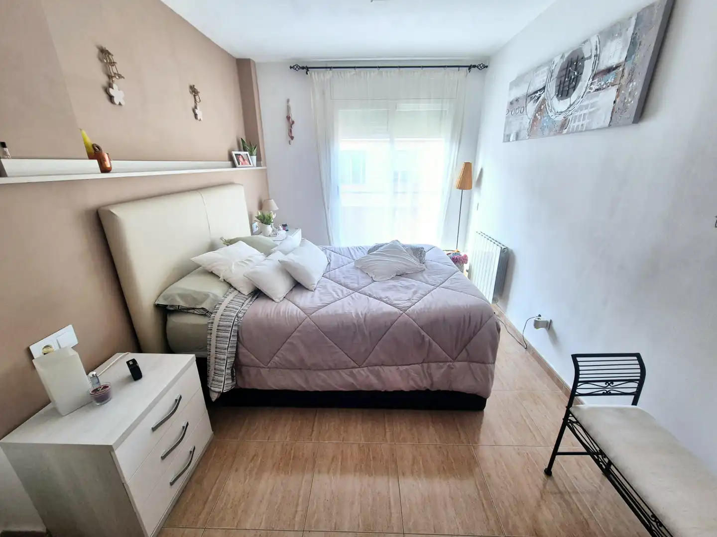 Habitación de Casa adosada en venta en Malgrat de Mar con Aire acondicionado, Calefacción y Jardín privado