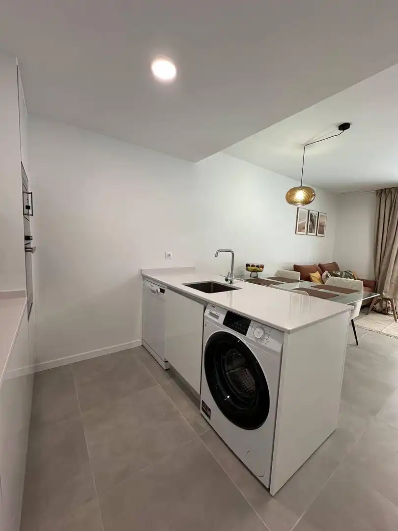 Kitchen of Flat for sale in Orihuela  with Air Conditioner, Swimming Pool and Furnished