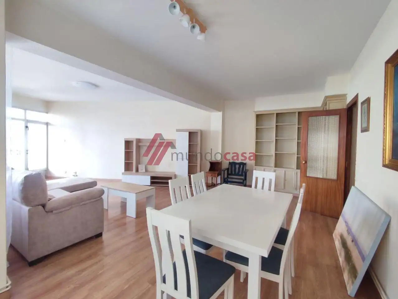Sala de estar de Piso de alquiler en Ferrol con Calefacción, Parquet y Terraza