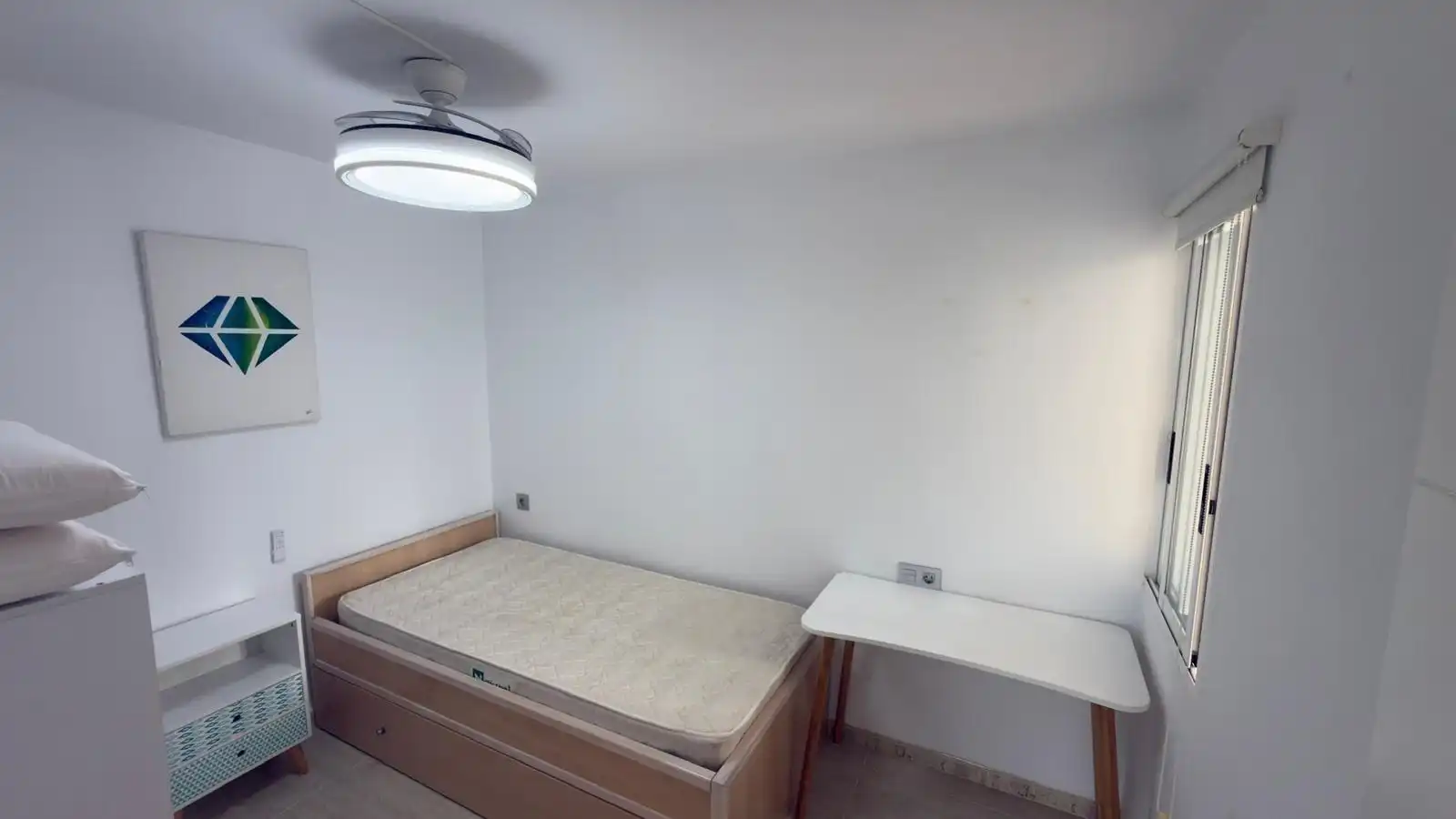 Schlafzimmer von Wohnung zum Verkauf in Alicante / Alacant mit Klimaanlage, Heizung und Privatgarten