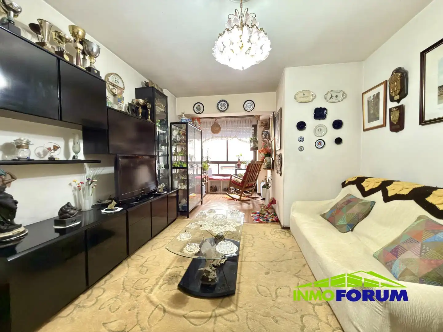 Living room of Flat for sale in A Coruña Capital 