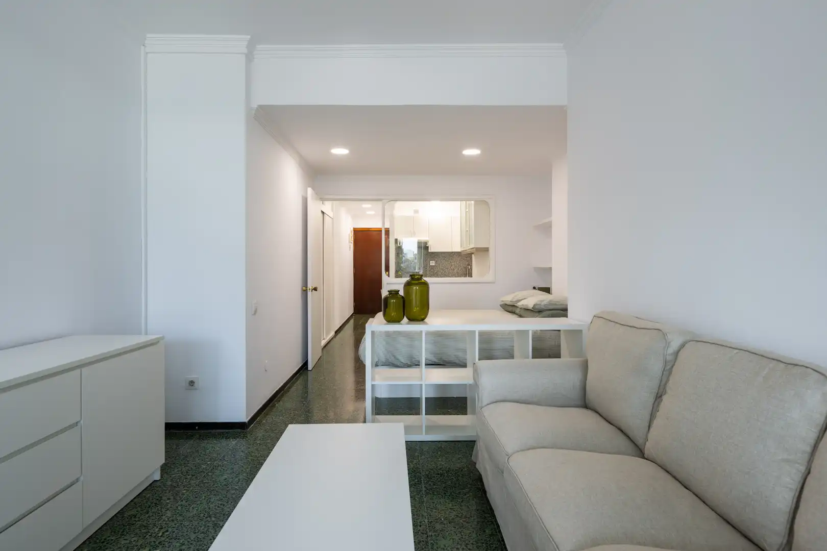 Living room of Study for rent in Las Palmas de Gran Canaria  with Oven, Washing machine and Balcony