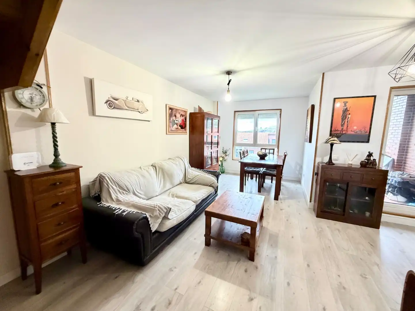 Sala de estar de Piso en venta en Piélagos con Calefacción, Parquet y Terraza