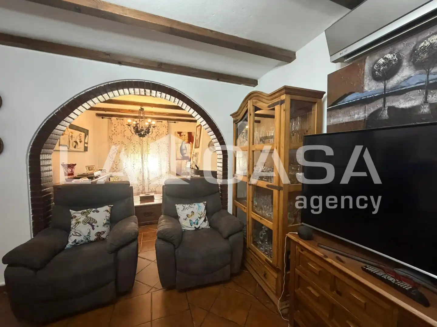 Sala d'estar de Casa o xalet en venda en Algeciras amb Terrassa