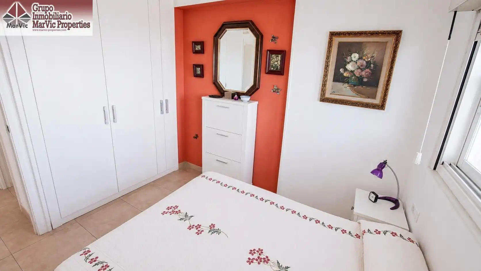 Bedroom of Flat for sale in Benidorm  with Furnished and Community pool