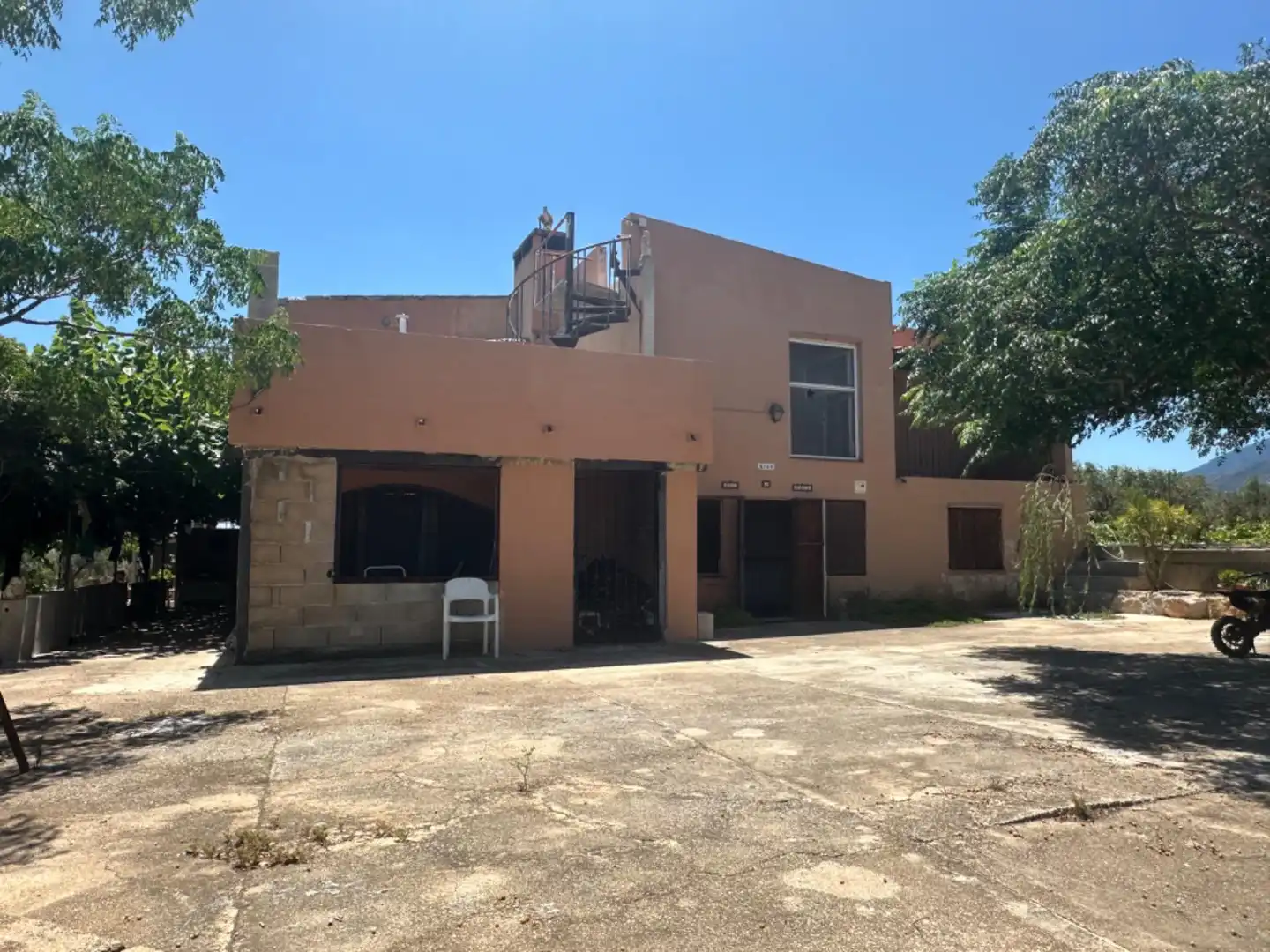 Vista exterior de Finca rústica en venda en Aldover amb Calefacció, Jardí privat i Terrassa