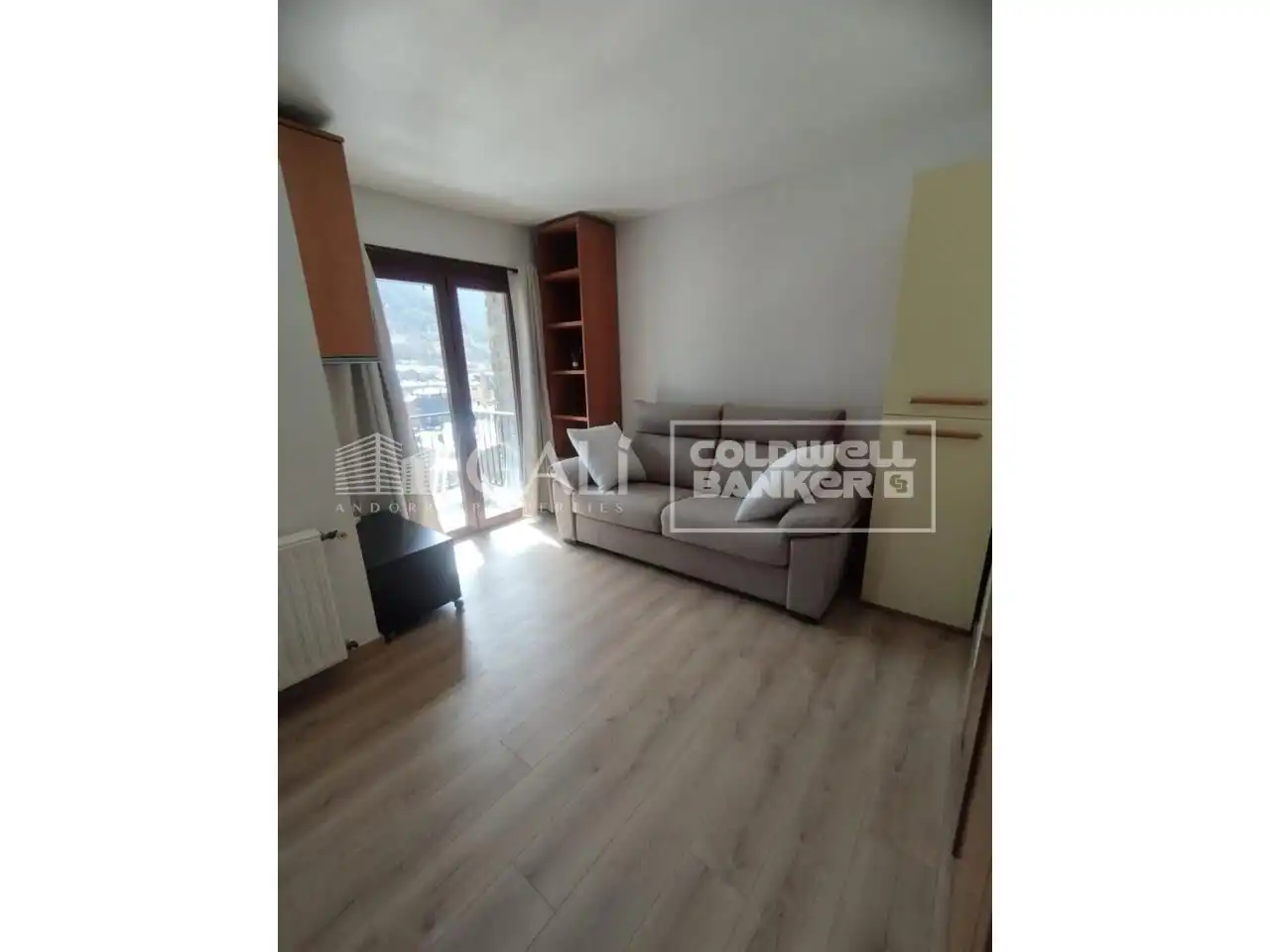 Balcony of Study for rent in Encamp  with Heating, Parquet flooring and Terrace