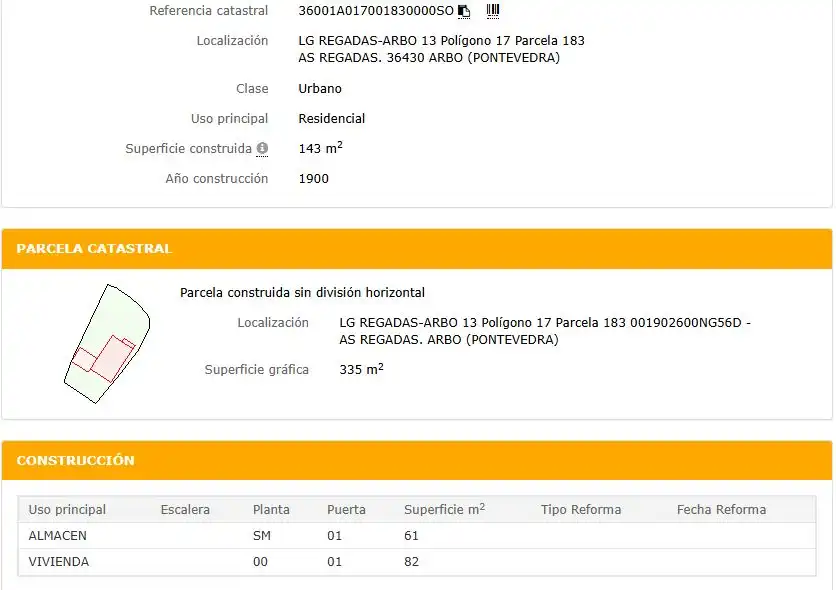 Haus zum Verkauf in Lugar As Regadas, imagen 8