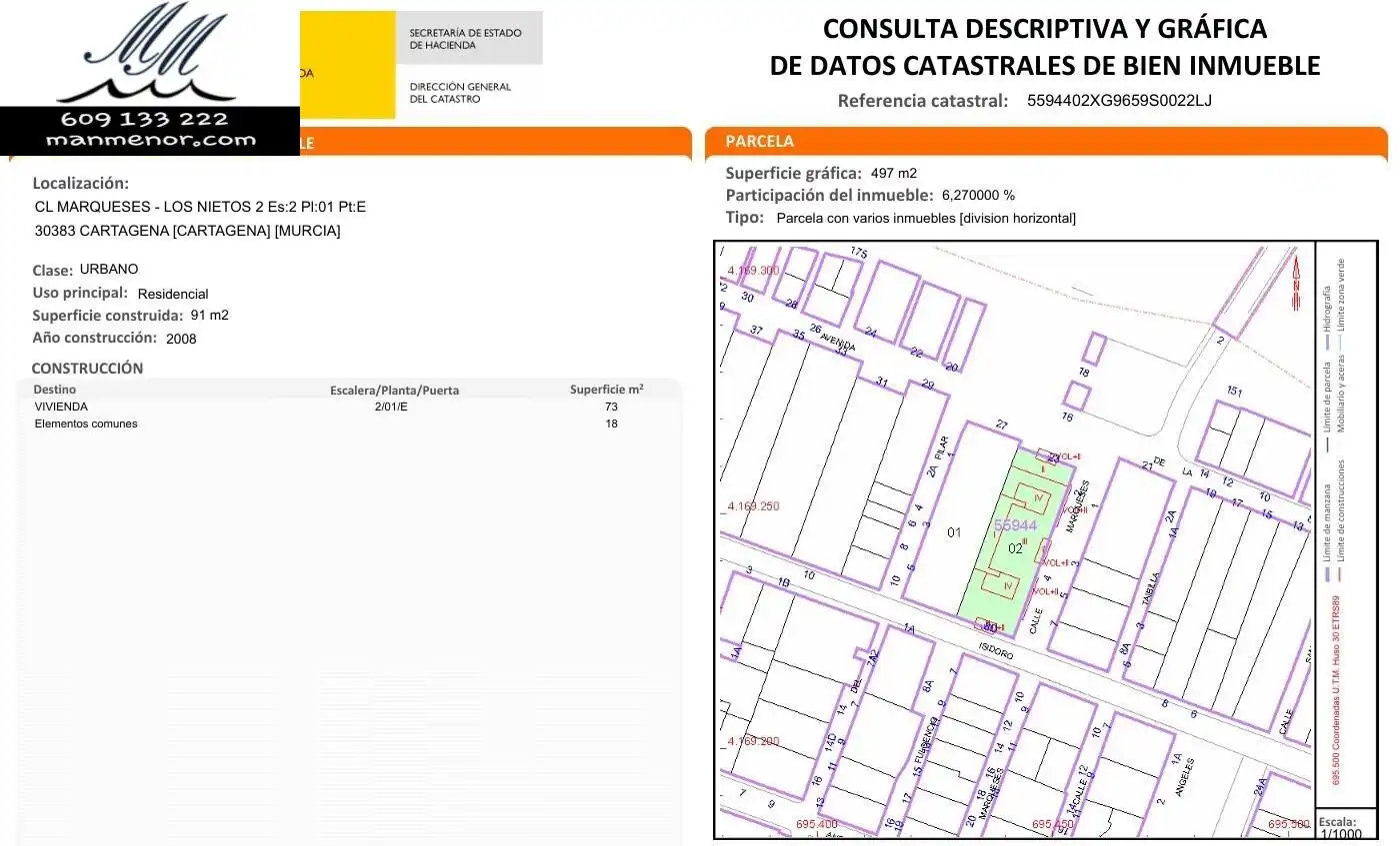 Mini appartamento in vendita a Calle MARQUESES - LOS NIETOS 2, imagen 37