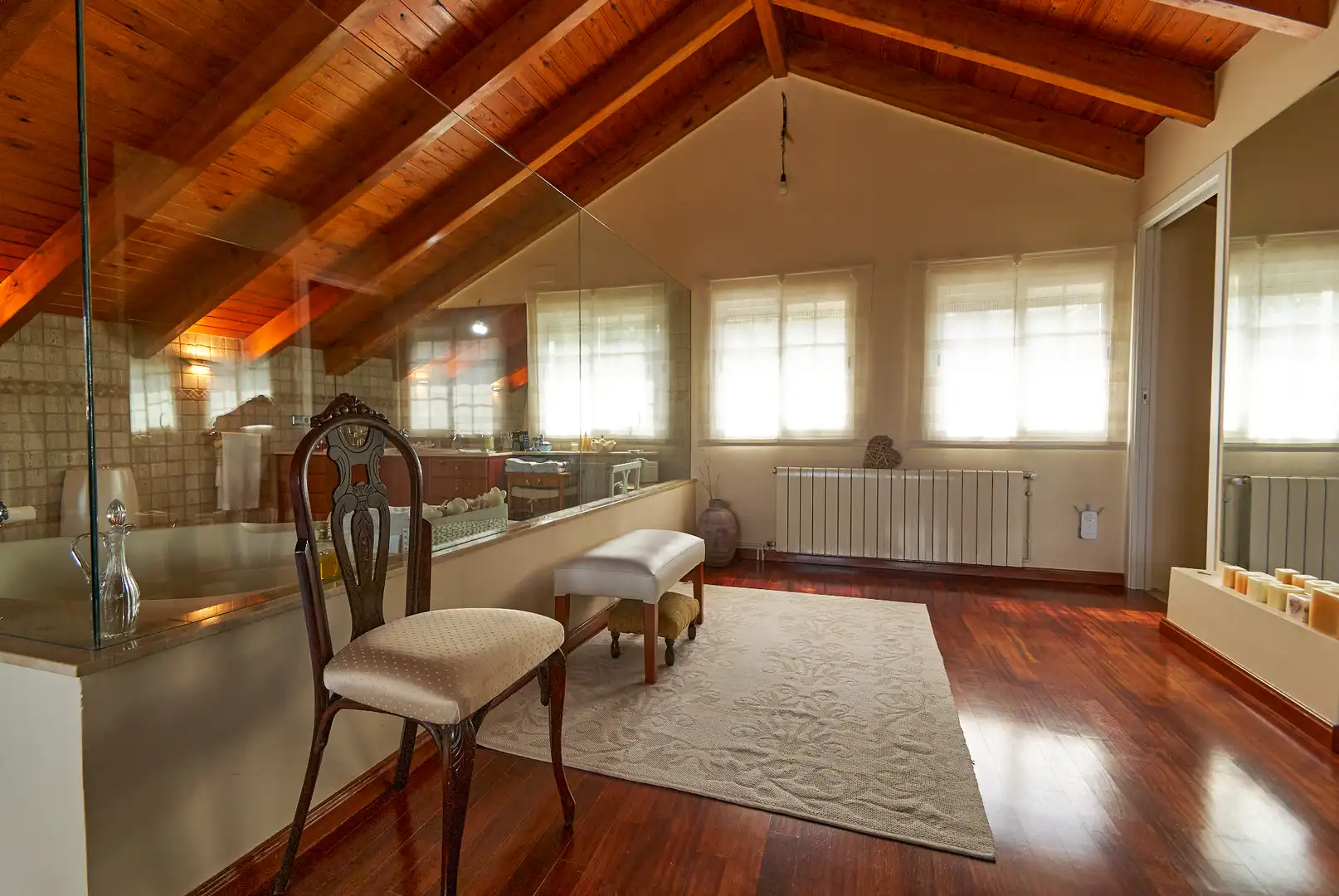 Living room of Houses for sale in Castelldefels  with Air Conditioner, Heating and Private garden