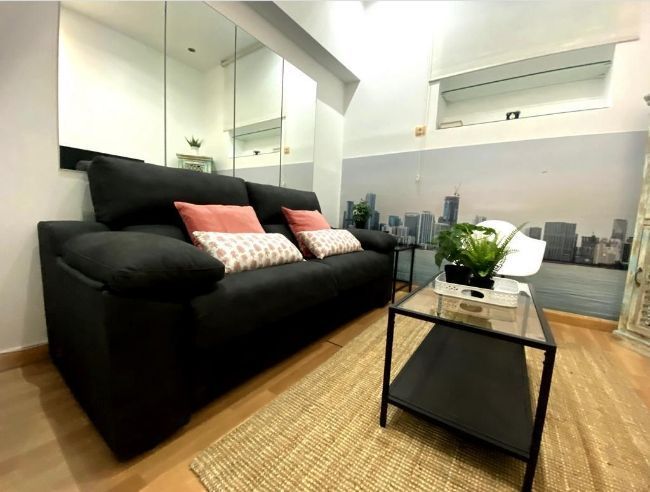 Living room of Flat for sale in  Madrid Capital  with Air Conditioner