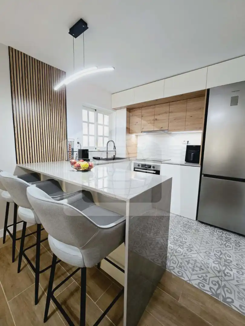 Küche von Wohnung zum Verkauf in Málaga mit Klimaanlage und Terrasse