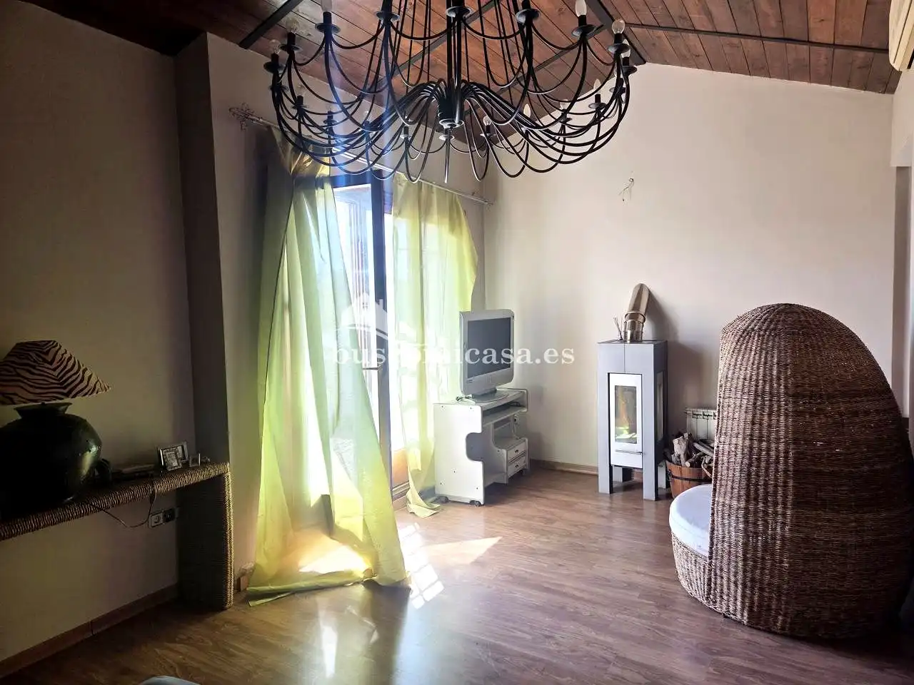 Sala d'estar de Casa adosada en venda en Jaén amb Aire condicionat, Calefacció i Terrassa
