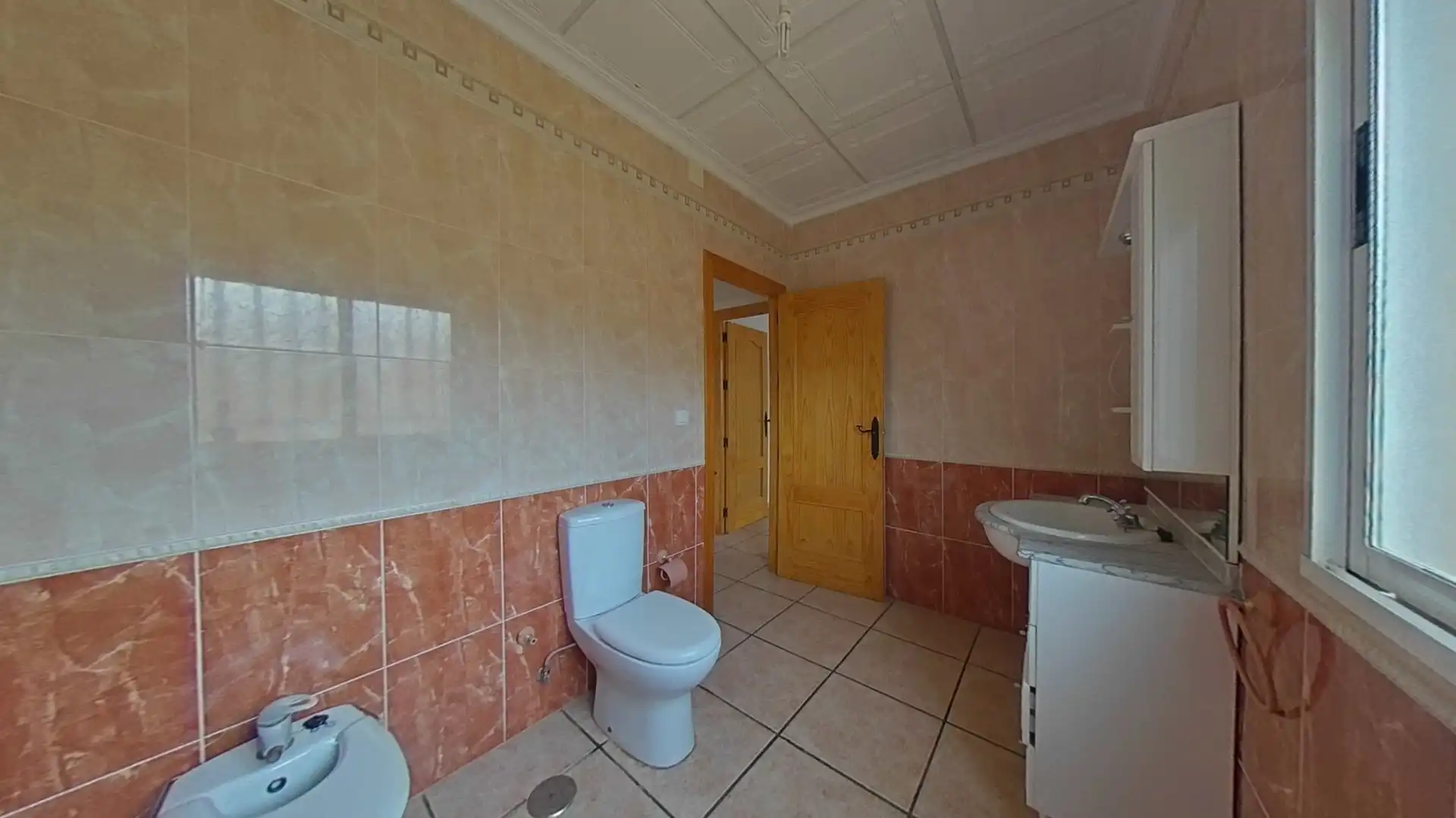 Baño de Casa o chalet en venta en Mestanza con Jardín privado, Trastero y Piscina