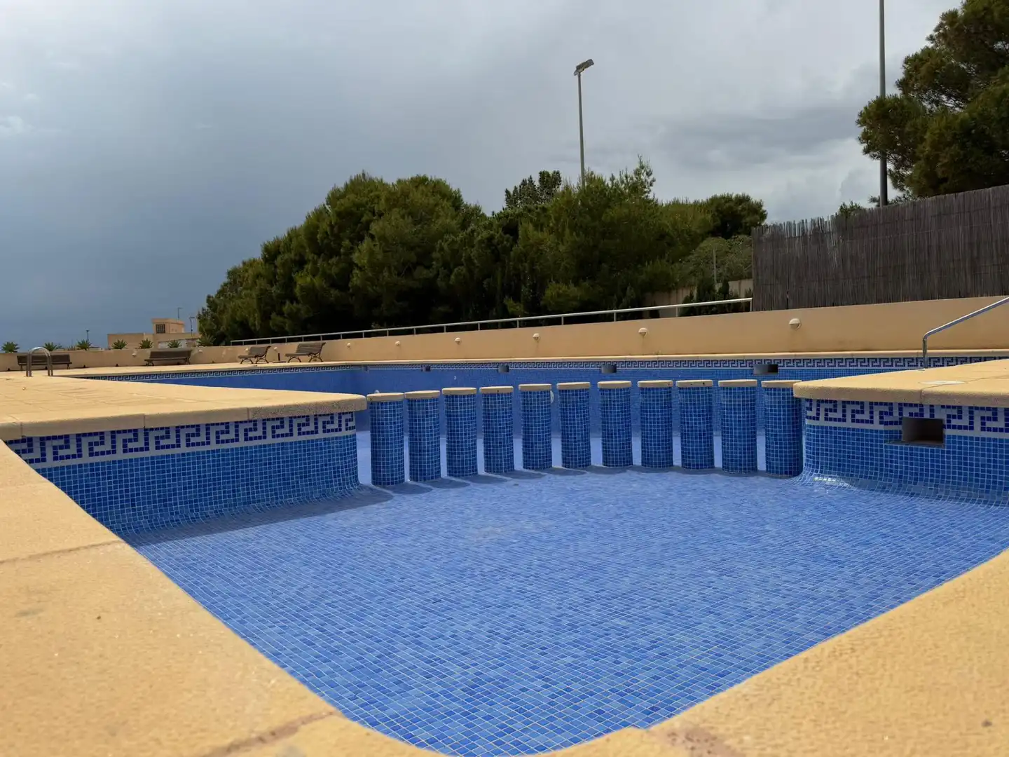 Swimming pool of Flat for sale in Águilas  with Air Conditioner, Heating and Private garden