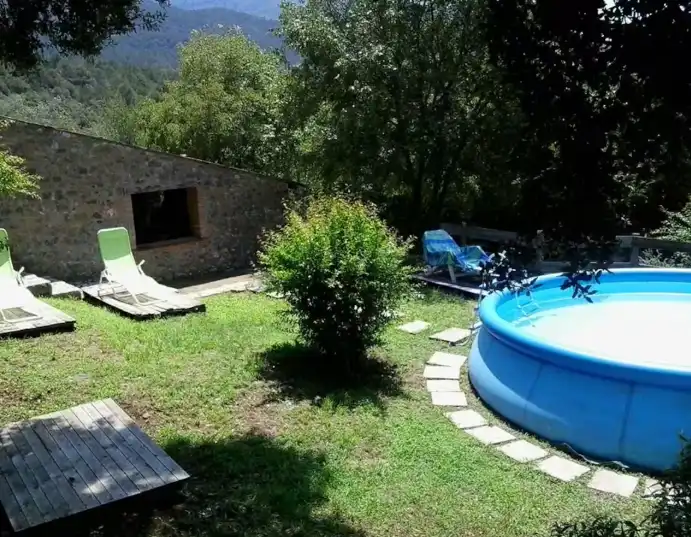 Piscina de Casa o chalet en venta en Sales de Llierca con Calefacción, Jardín privado y Terraza