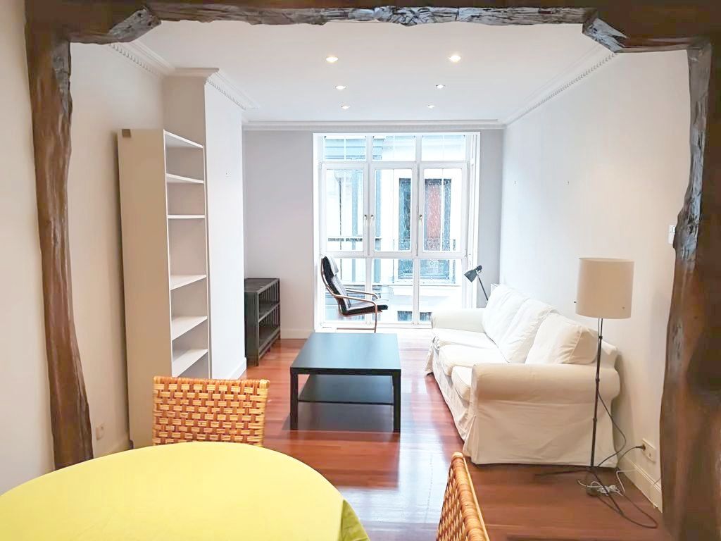 Living room of Flat to rent in Bilbao   with Heating, Oven and Washing machine