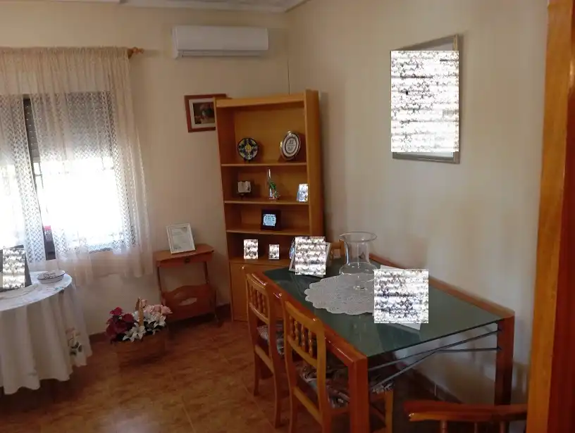 Menjador de Casa o xalet en venda en Elche / Elx amb Aire condicionat, Jardí privat i Terrassa