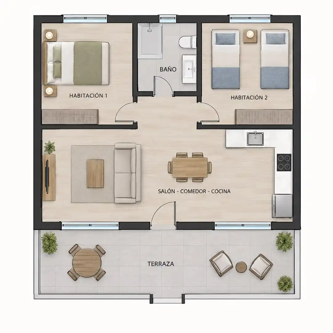 Penthouse mit Terrasse zum Verkauf in Calle Calle Benito Pérez Galdós, imagen 45
