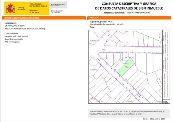 Terreny residencial en venda a Calle Hidalgos, imagen 6