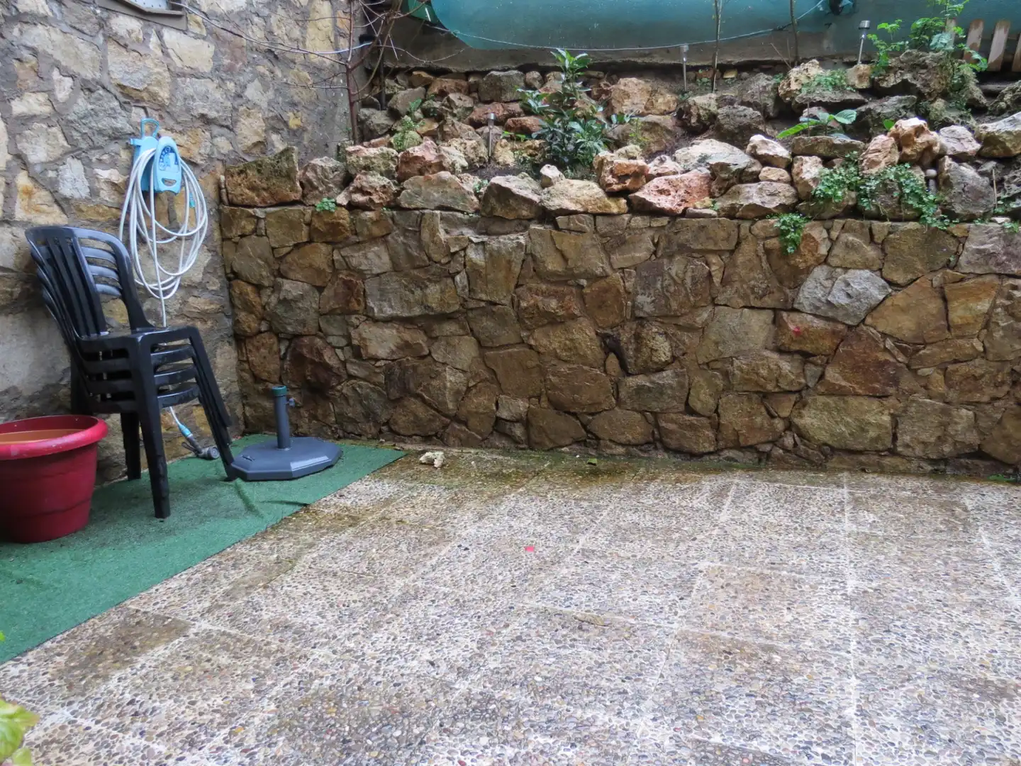 Garten von Erdgeschoss zum Verkauf in Sant Andreu de Llavaneres mit Heizung, Terrasse und Ofen