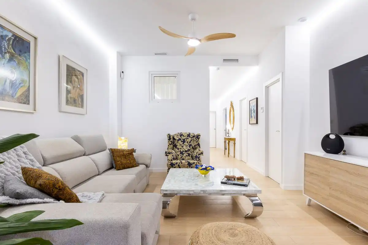 Sala de estar de Planta baja en venta en Valencia con Aire acondicionado, Calefacción y Terraza
