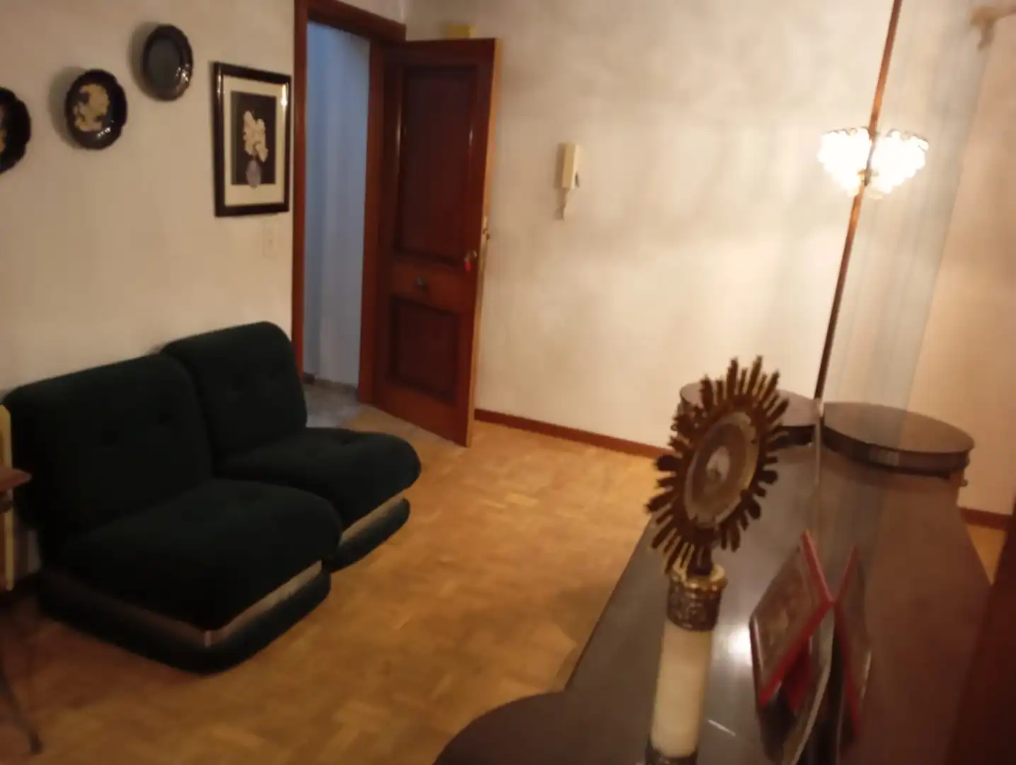 Wohnzimmer von Wohnung zum Verkauf in Alhama de Aragón mit Heizung, Privatgarten und Parkett