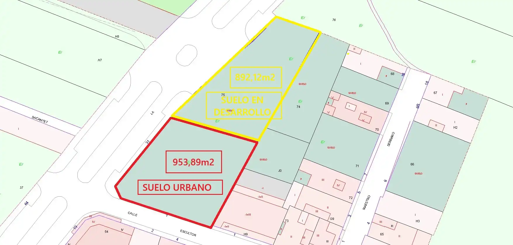 Residencial en venta en Calle Cuadra la Salera, 31, Ciutat del Transport - La Salera