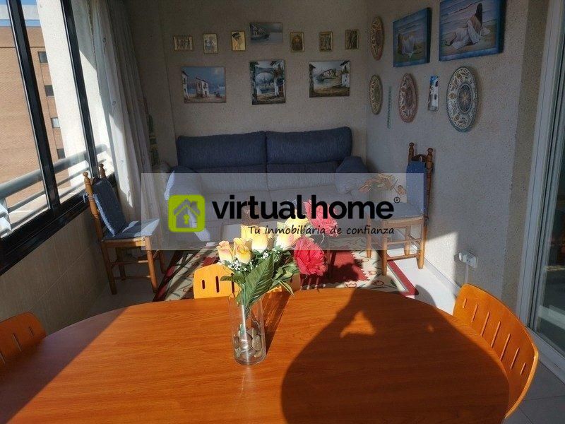 Living room of Attic to rent in Benidorm  with Air Conditioner, Heating and Private garden
