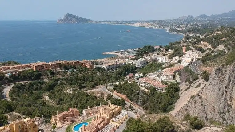 Außenansicht von Geschaftsraum zum Verkauf in Altea mit Klimaanlage