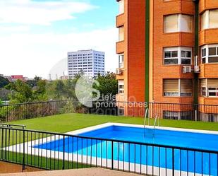 Swimming pool of Flat for sale in Málaga Capital  with Air Conditioner, Terrace and Storage room