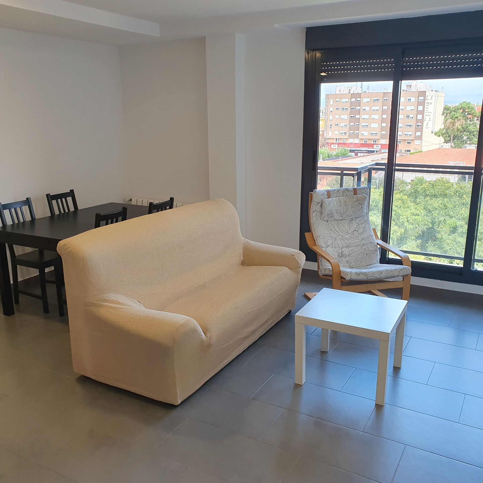 Sala de estar de Piso de alquiler en Vila-real con Calefacción, Trastero y Amueblado