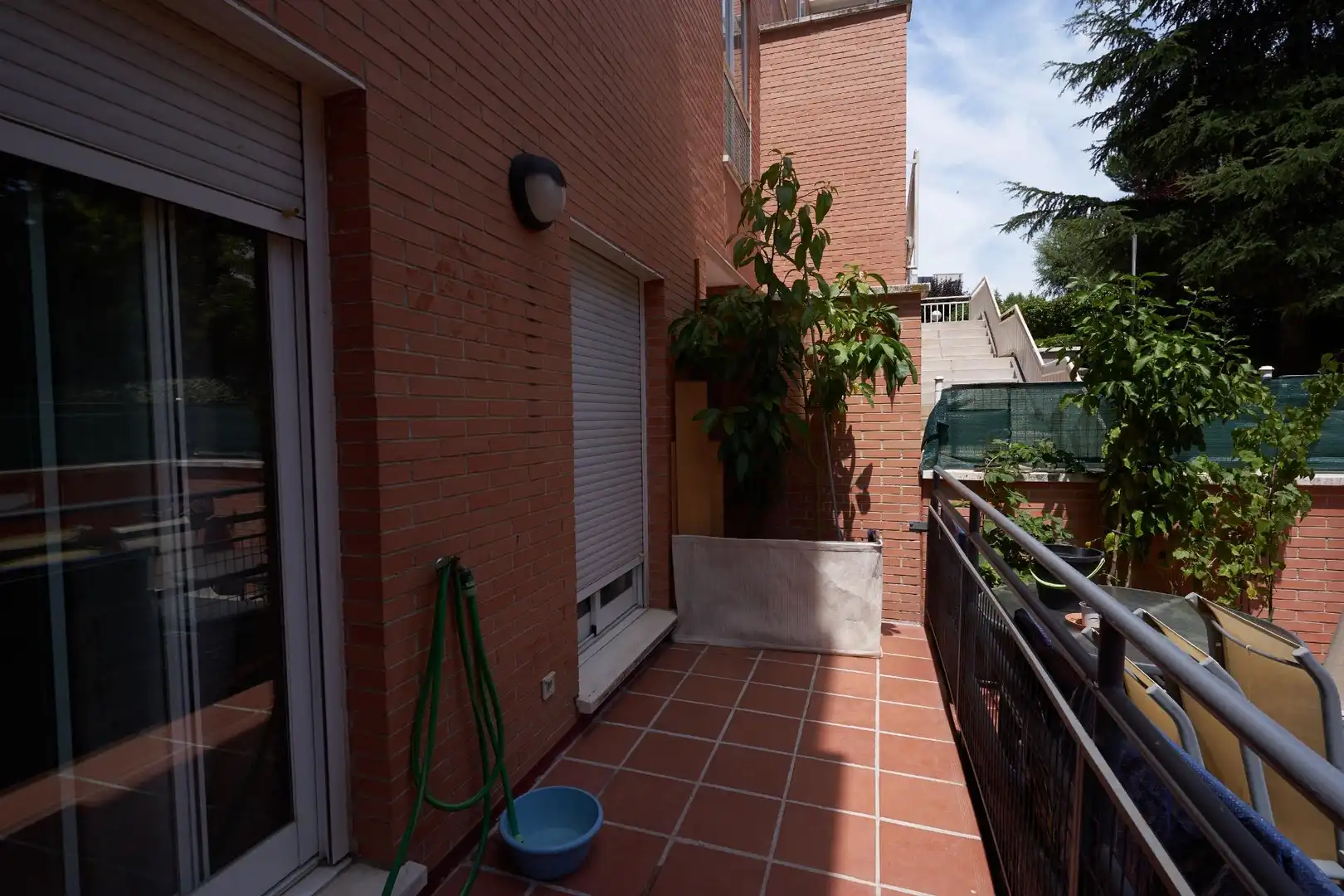 Terraza de Planta baja en venta en Móstoles con Aire acondicionado, Calefacción y Jardín privado