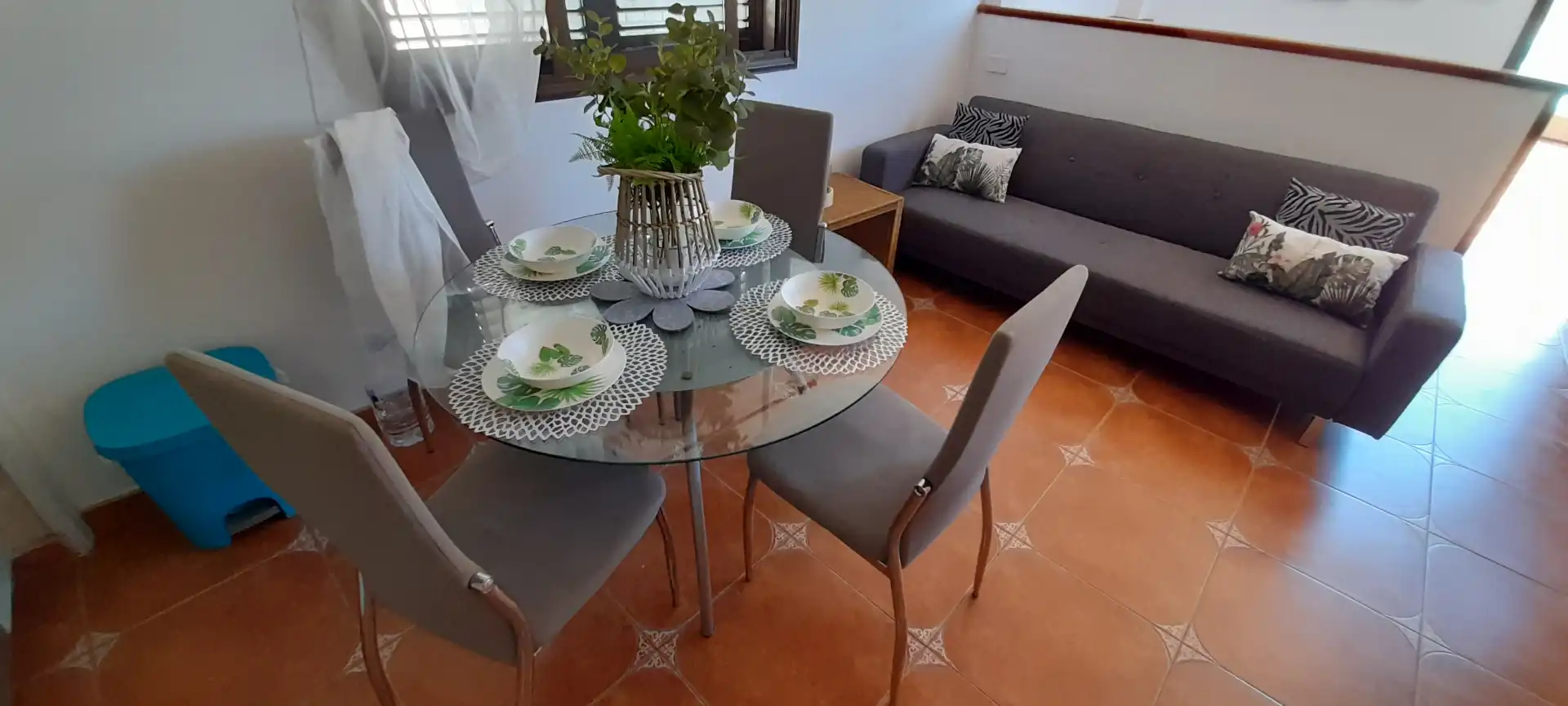 Comedor de Ático de alquiler en Candelaria con Terraza, Amueblado y Horno