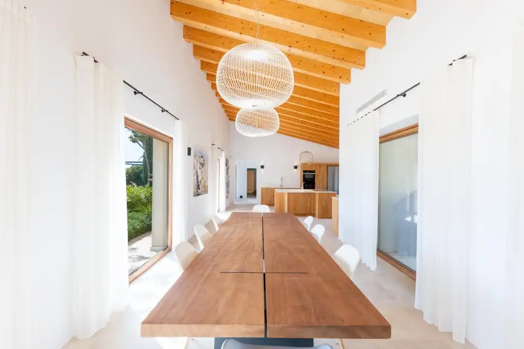 Dining room of Houses for sale in Binissalem  with Heating, Private garden and Terrace