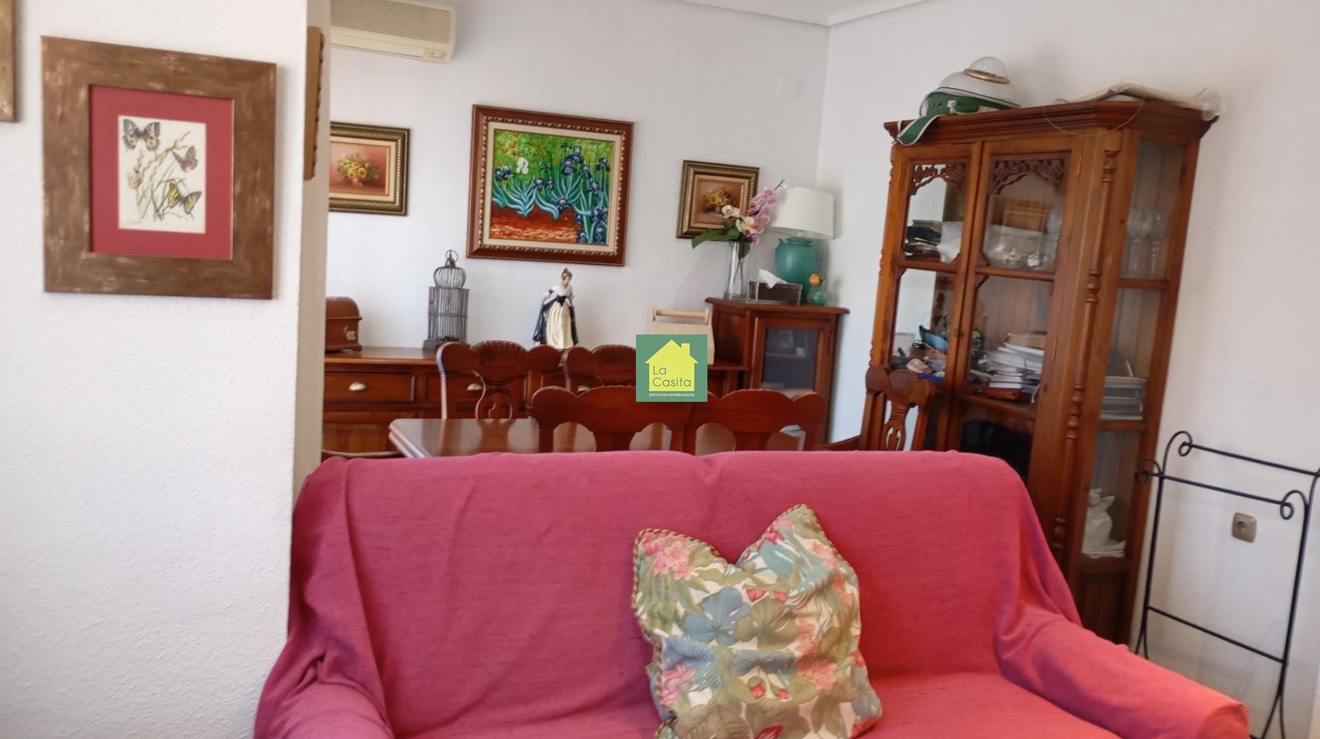 Living room of Flat for sale in  Albacete Capital  with Air Conditioner, Heating and Storage room