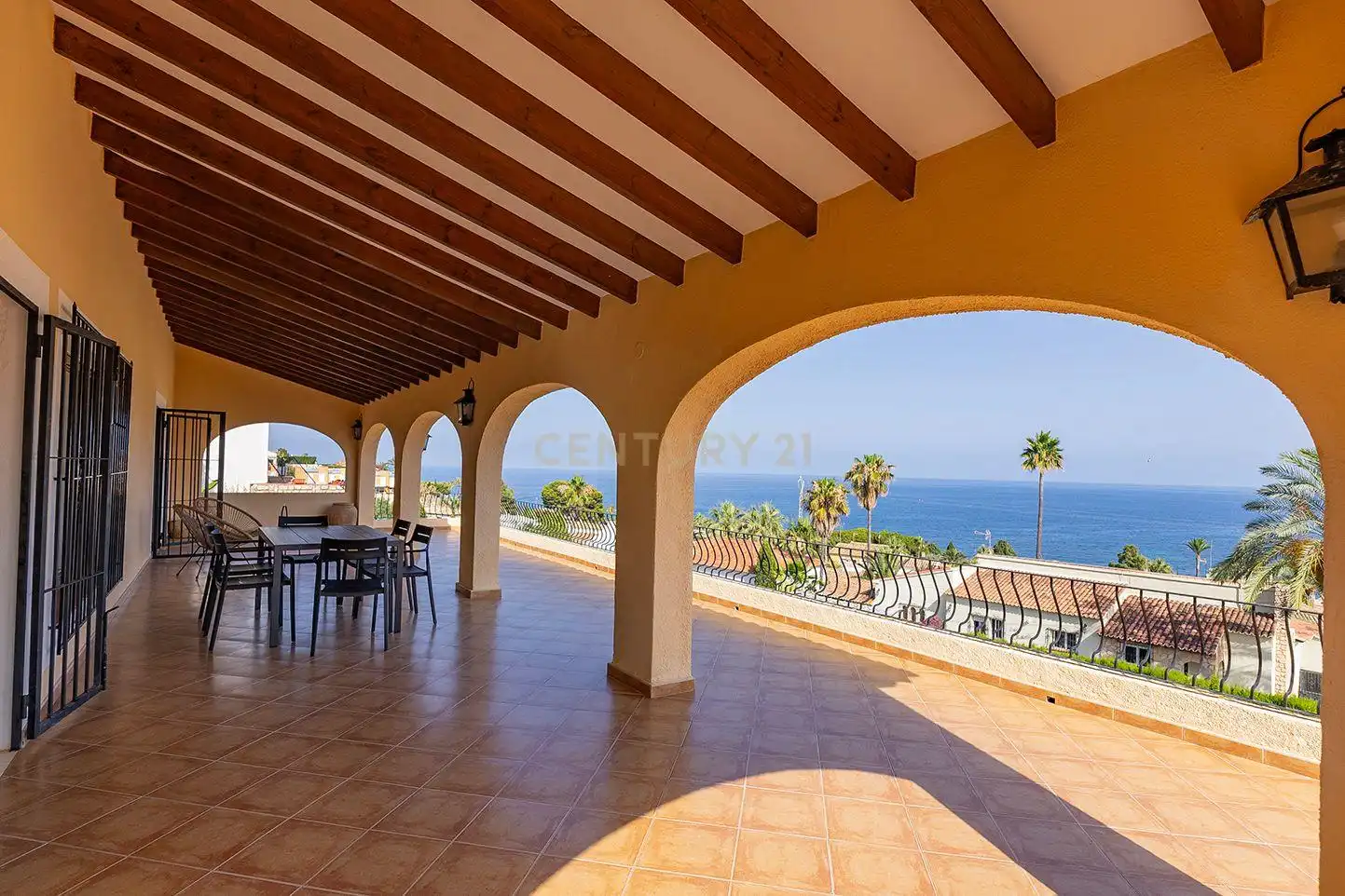 Terrace of Houses for sale in Calpe / Calp  with Private garden, Storage room and Swimming Pool